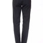 Chic Blue Regular Fit Cotton Pants