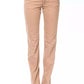 Chic Beige Regular Fit Pants for Women