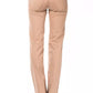 Chic Beige Regular Fit Pants for Women
