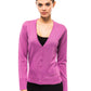 Violet Logo Appliqué Short Cardigan