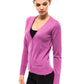 Violet Logo Appliqué Short Cardigan