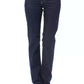 Elegant Blue Regular Fit Luxury Jeans