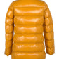 Chic Long Ellis Down Jacket in Gleaming Yellow