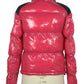 Chic Fuchsia Down Jacket for Elegant Warmth