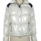 Chic White Down Jacket for Elegance & Warmth