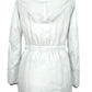 Elegant White Thermal Parka for Women