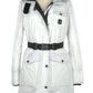 Elegant White Thermal Parka for Women