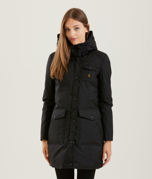 Iconic Feminine Parka with a Modern Twist