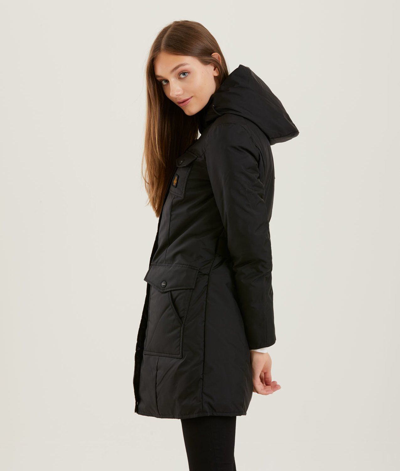 Iconic Feminine Parka with a Modern Twist