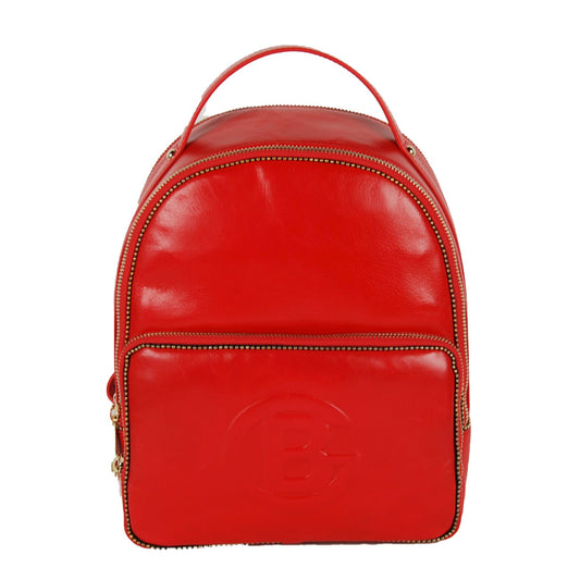 Chic Red Backpack for Trendsetters