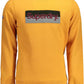 Autumn Orange Cotton-Blend Crewneck Sweater