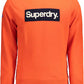 Vibrant Orange Embroidered Sweatshirt