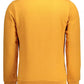 Autumn Orange Cotton-Blend Crewneck Sweater
