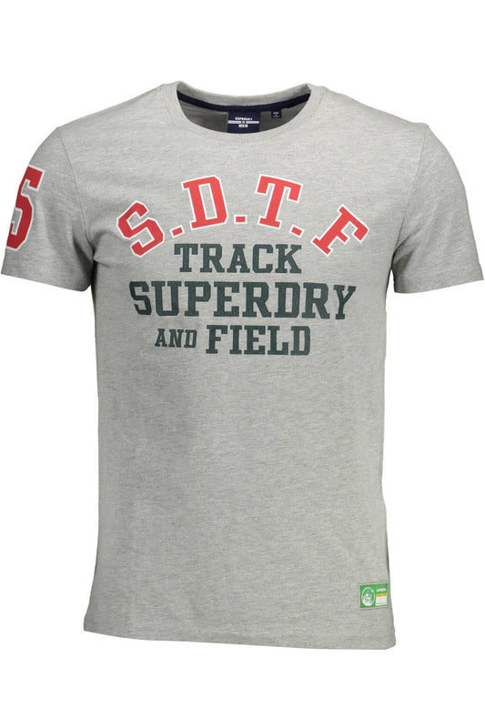Crew Neck Cotton Tee with Stylish Print