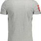 Crew Neck Cotton Tee with Stylish Print