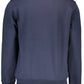 Chic Blue Organic Cotton Sweatshirt