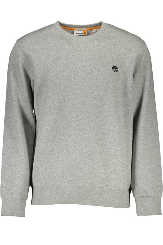 Chic Gray Organic Cotton Sweatshirt