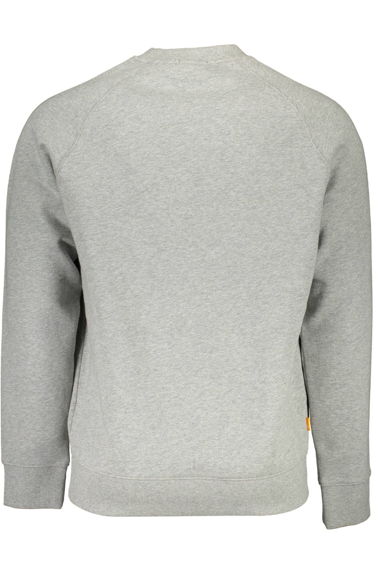 Chic Gray Organic Cotton Sweatshirt