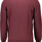 Crimson Wool Round Neck Sweater