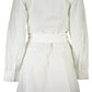 Chic Organic Cotton Shirt Dress with Belt