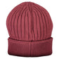 Chic Embroidered Organic Cap in Bold Red