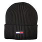 Eco-Friendly Embroidered Black Cap