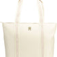 Chic Beige Shoulder Bag with Contrasting Details
