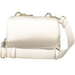 Chic White Contrast Detail Shoulder Bag