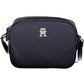 Chic Recycled Nylon Shoulder Bag - Ocean Blue
