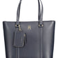 Chic Blue Shoulder Bag with Coin Purse
