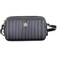 Chic Blue Contrasting Detail Shoulder Bag