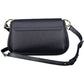 Chic Blue Polyurethane Shoulder Bag