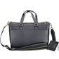 Chic Blue Two-Handle City Tote