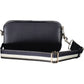 Chic Blue Contrasting Detail Shoulder Bag