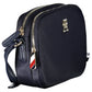 Chic Recycled Nylon Shoulder Bag - Ocean Blue
