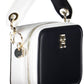 Chic Blue Contrasting Detail Handbag