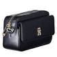 Chic Blue Contrasting Detail Shoulder Bag