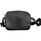 Elegant Black Contrasting Details Shoulder Bag
