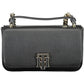 Black Polyester Elegance Shoulder Bag