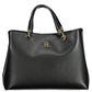 Elegant Black Multicompartment Handbag
