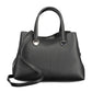 Elegant Black Two-Compartment Handbag