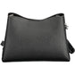 Elegant Black Polyester Shoulder Bag