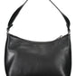 Elegant Black Shoulder Handbag with Logo Detail