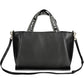 Elegant Black Shoulder Handbag with Logo Detail