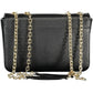 Elegant Black Chain-Strap Shoulder Bag