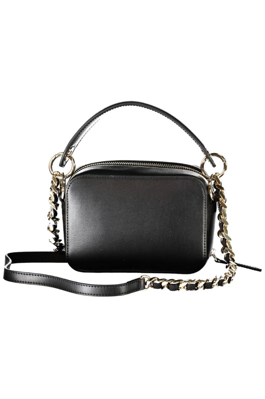 Elegant Black Chain Strap Handbag