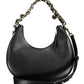 Elegant Black Chain Handle Satchel