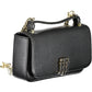Black Polyester Elegance Shoulder Bag
