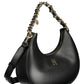 Elegant Black Chain Handle Satchel