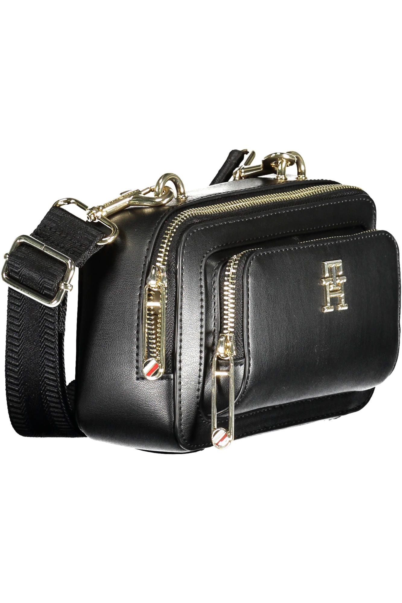 Elegant Shoulder Bag with Contrasting Accents